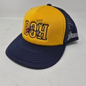 Band of horses x charleston riverdogs Official league Trucker Hat snap back
